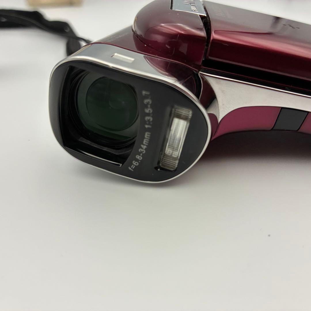 美品 SANYO XACTI DMX-CG110 デジタルムービーカメラ ワイン