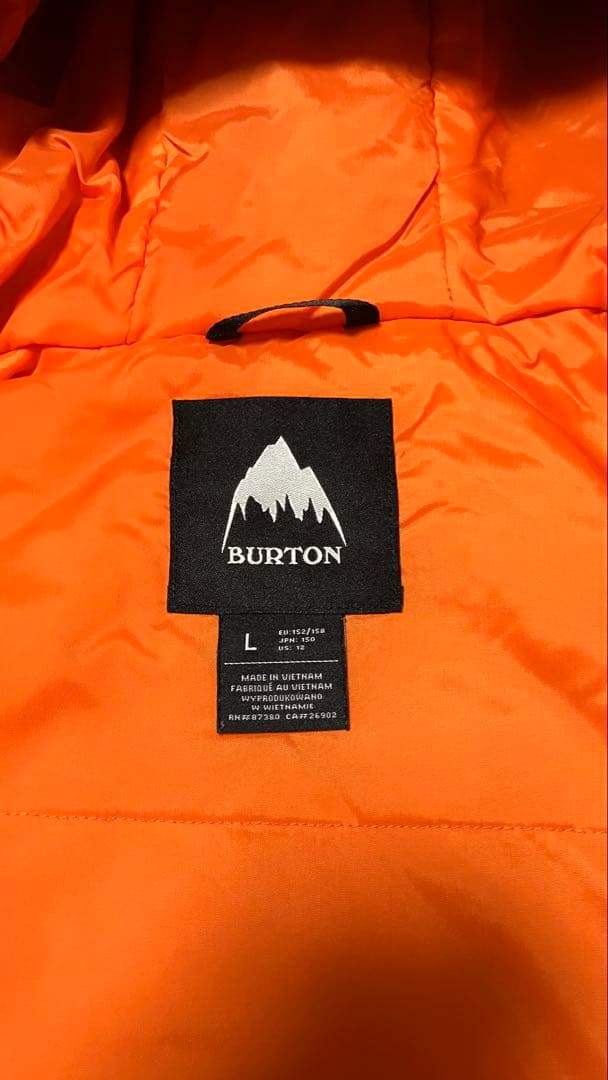 BURTON バートン//子ども用スノーボードウェアセット　150160
