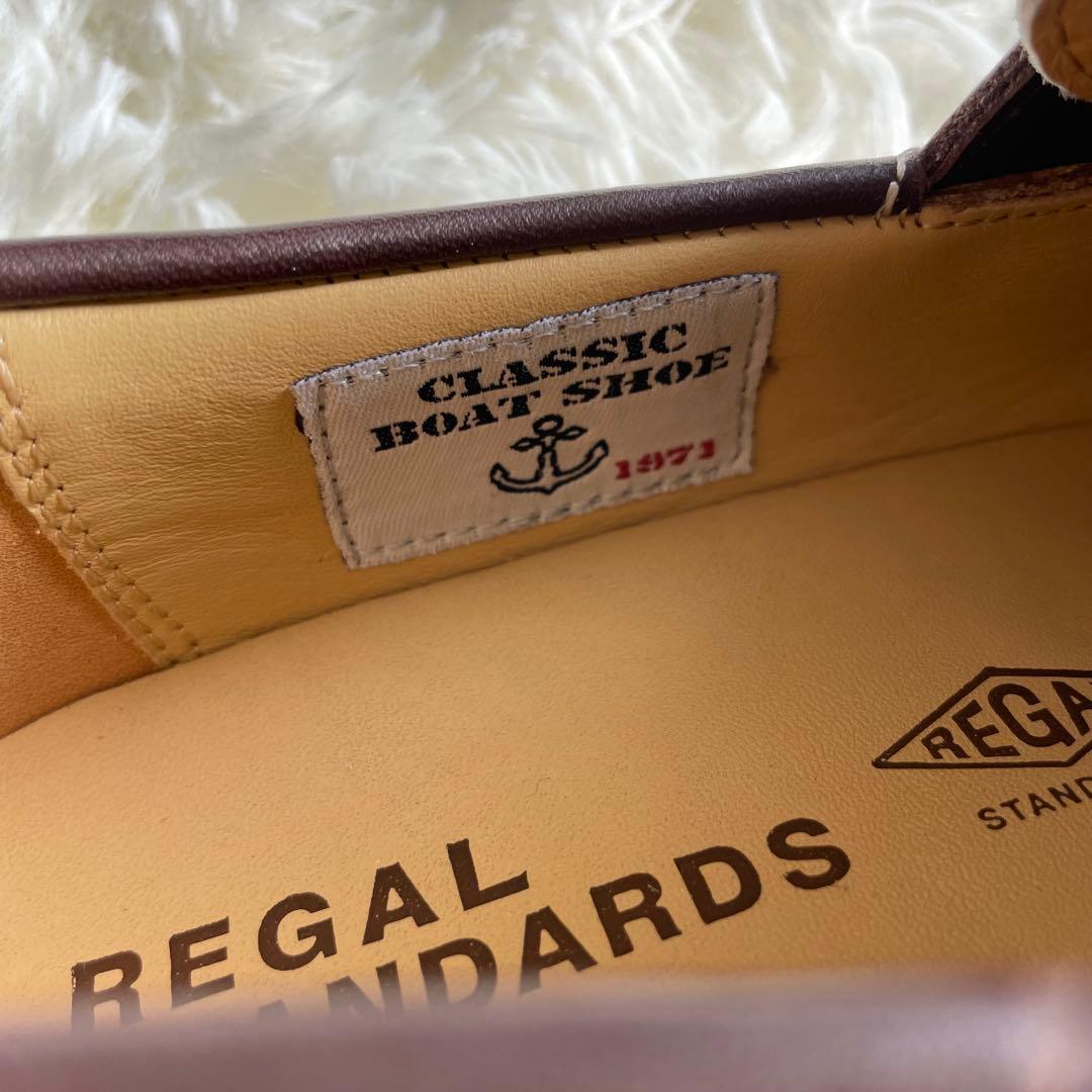 ♡新品未使用 REGAL STANDARDS　デッキシューズ 24.5cm