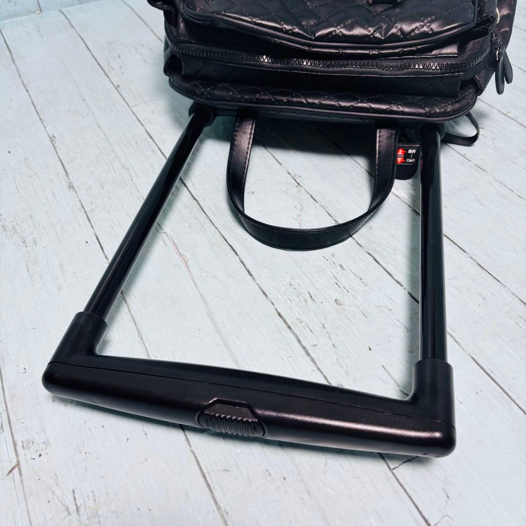 島製作所　SHIMA 横押しショッピングカート　メロディスムーズ　ブラック　美品