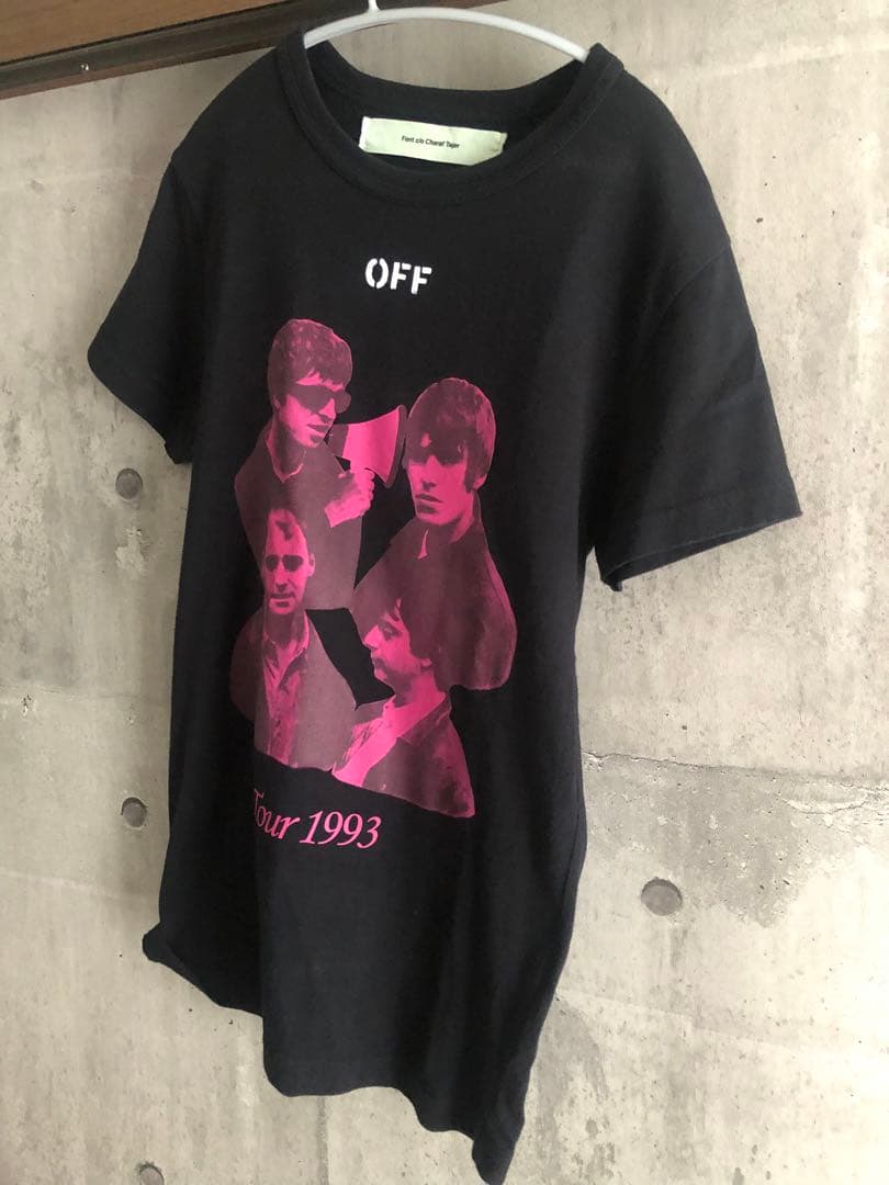 Off-White oasisオアシスコラボTシャツ