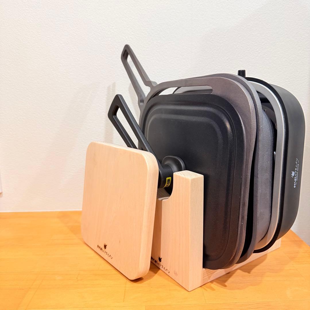 おもいの　フライパン スクエア　コンロ　フルセット ドウシシャ　鋳物