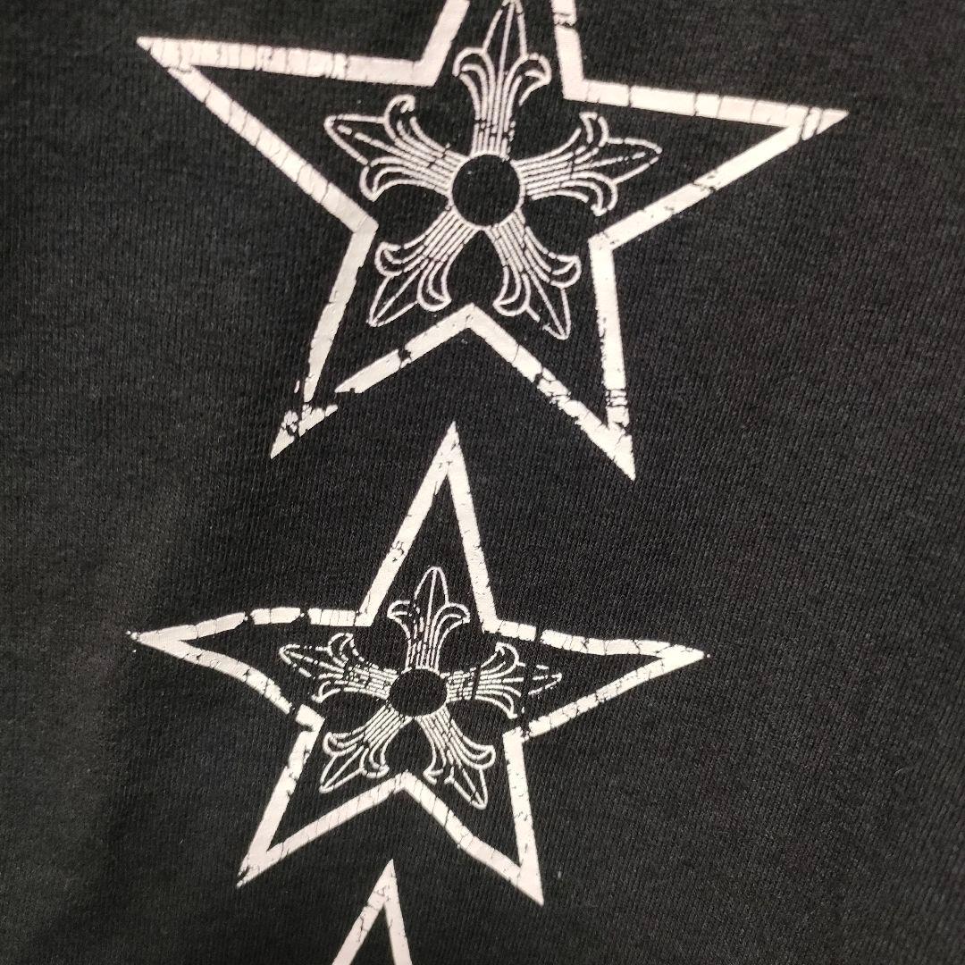 USA製　クロムハーツ　Tシャツ　ポケT　Tバー　ロゴ　スター