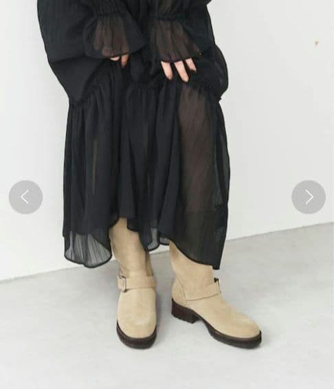 【美品】ルタロン レザーエンジニアブーツ 定価2.4 スウェード