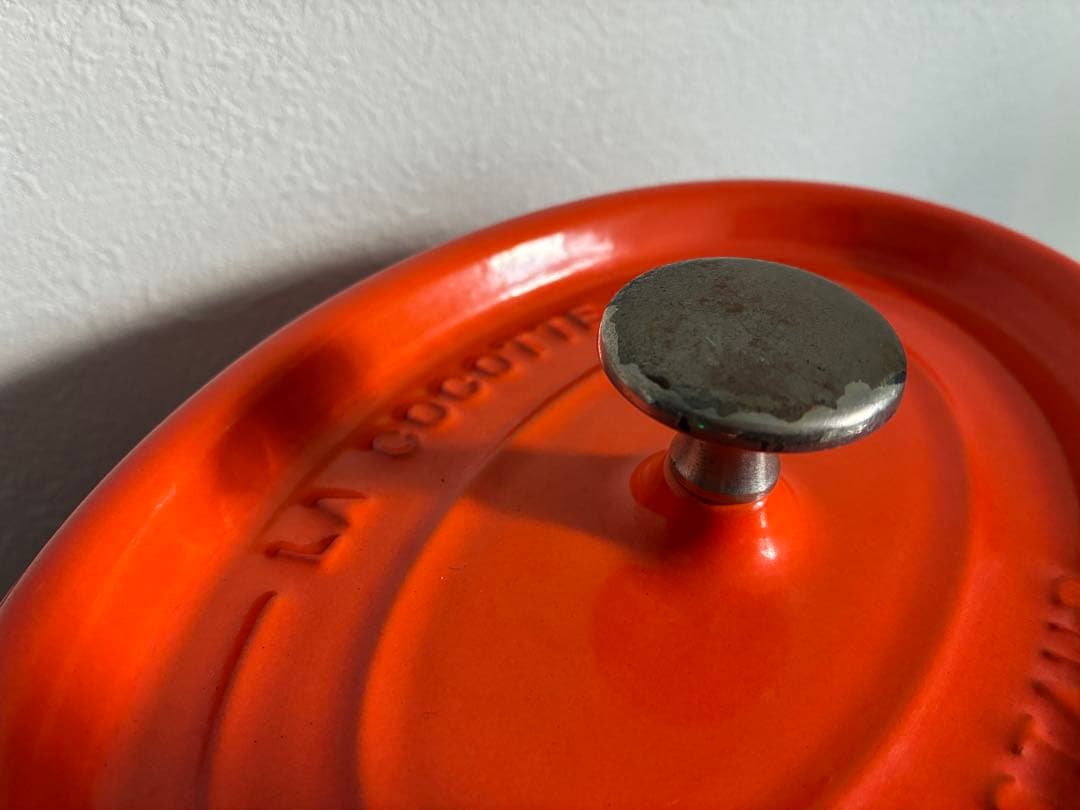 STAUB オレンジ鍋 23cm