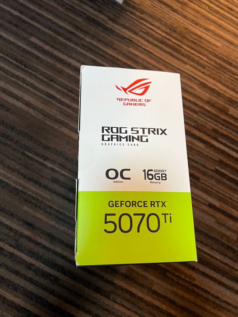 か*ん様 ROG STRIX GAMING GeForce RTX5070Ti