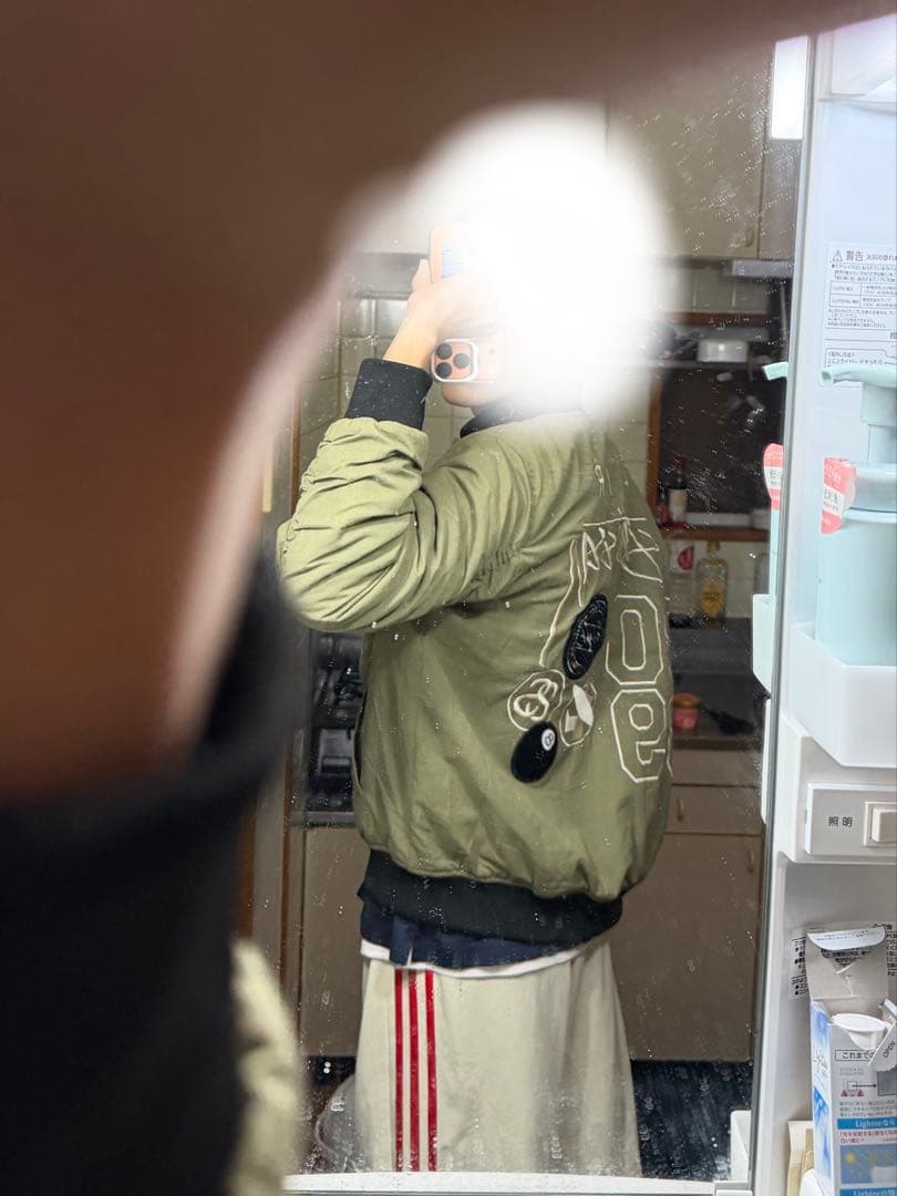 STUSSY 40 CDG × MA-1 ジャケット