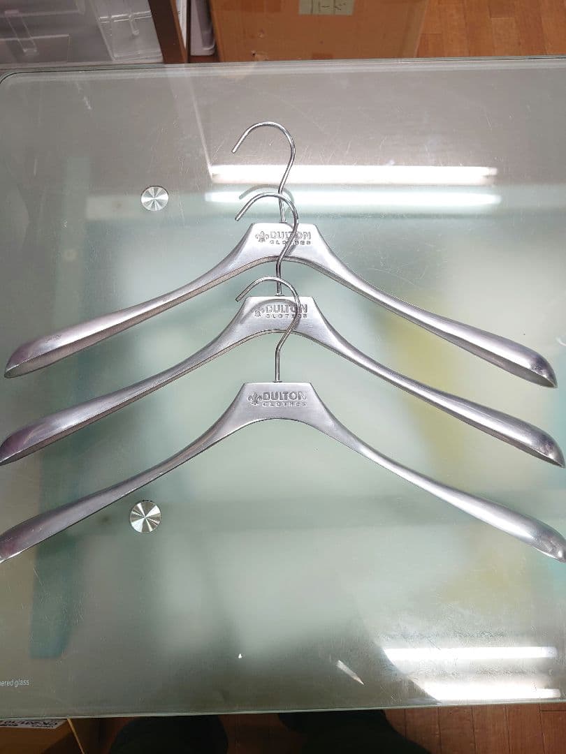 ダルトン DULTON ハンガー アルミ製 洋服掛け アルミニウム7本セット