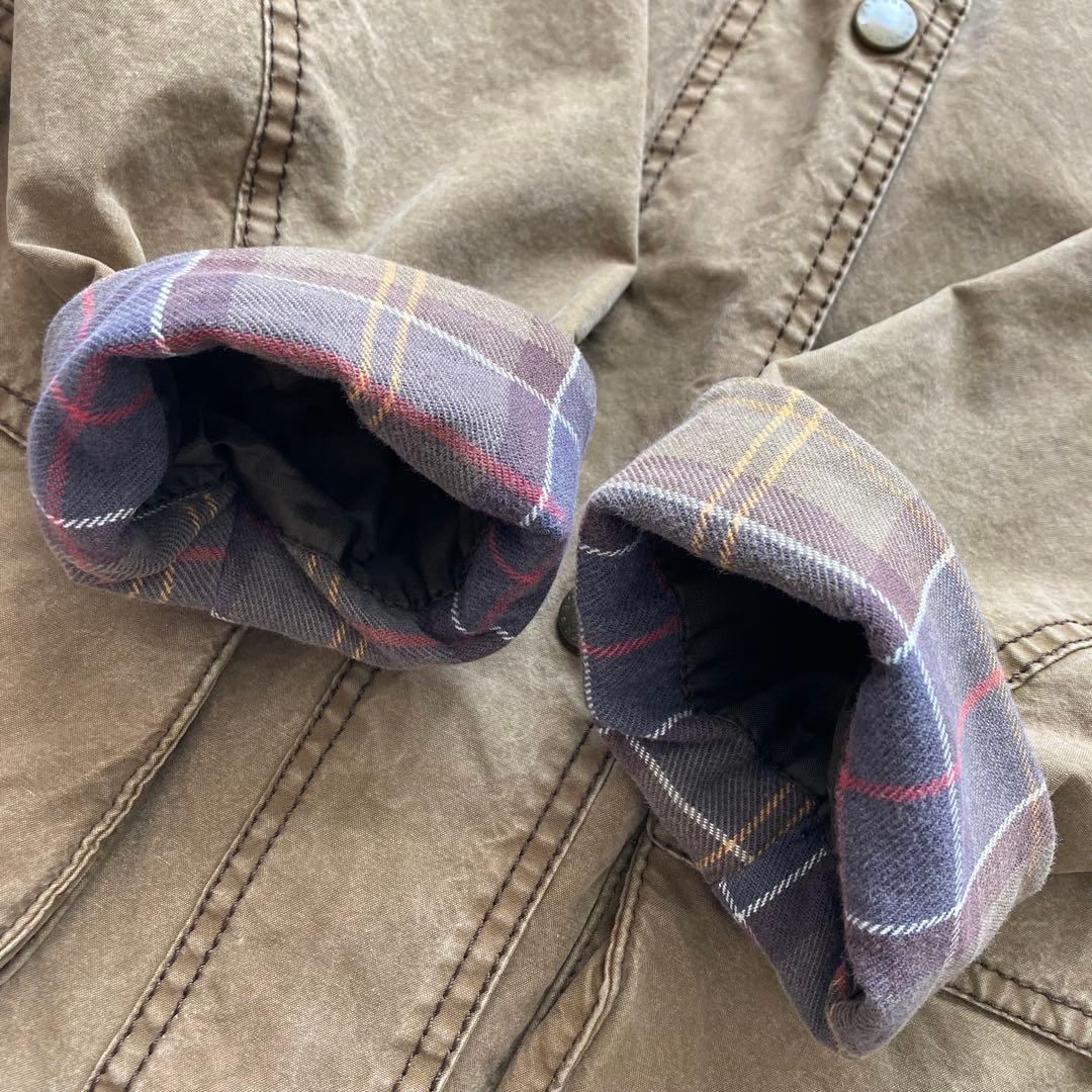 【ゆり】Barbour　ヴィンテージ ビデイルジャケット オイル抜き