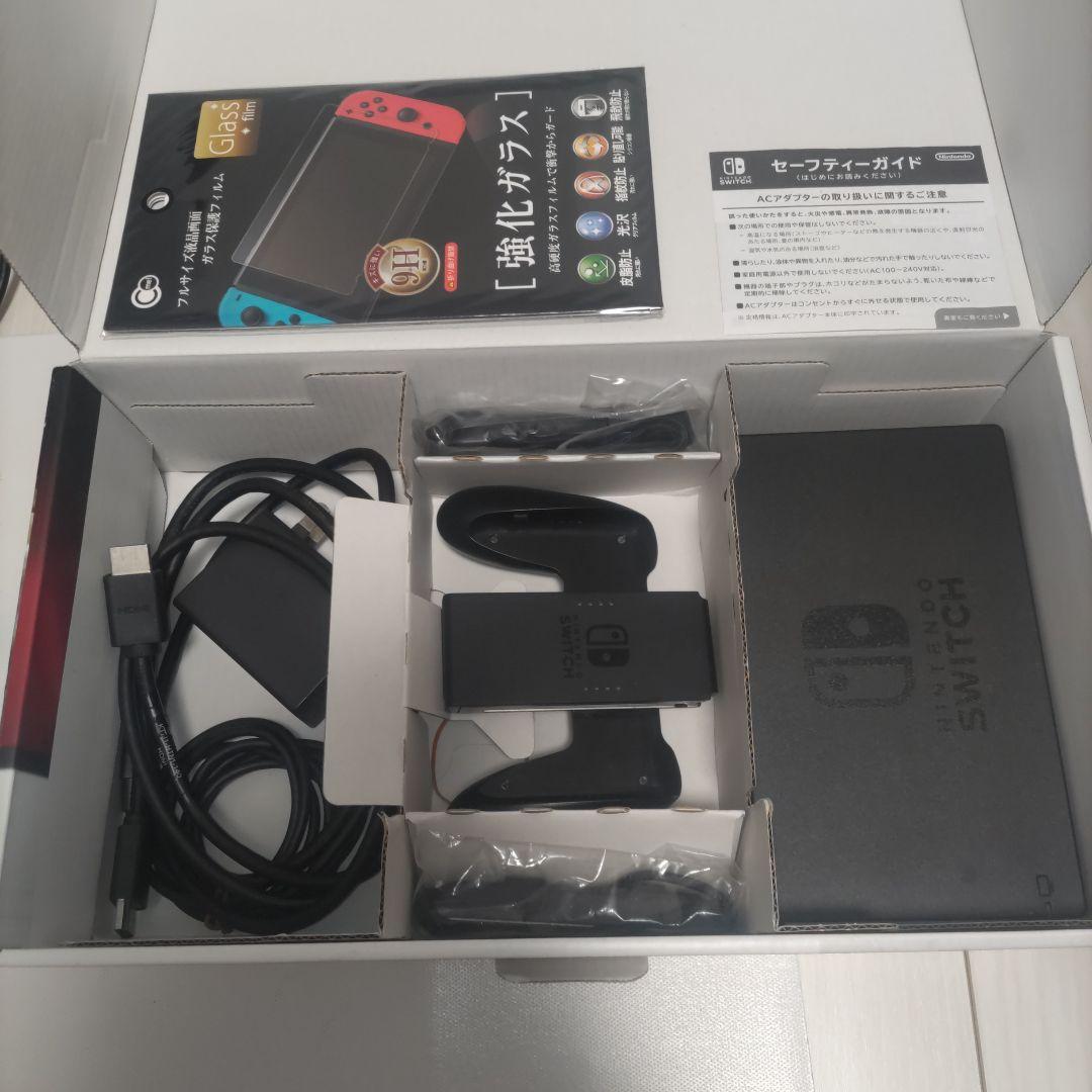 【良品】Nintendo Switch 本体 未対策機 　SDカード付