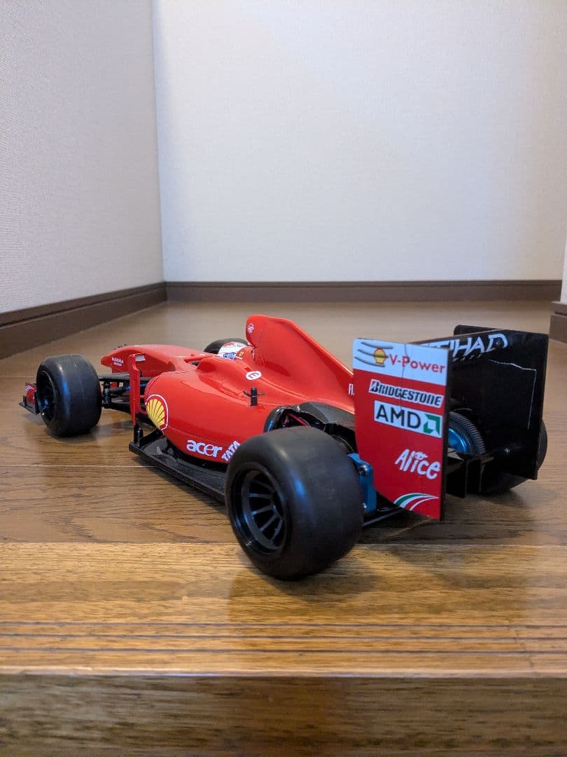 タミヤ　F104 PROⅡシャーシ　未走行品　中古ボディ、サーボ、モーター付