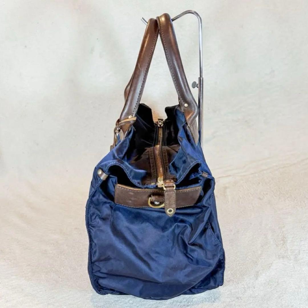 Felisi P4/6 ボストンバッグ 2way ショルダーバッグ ネイビー