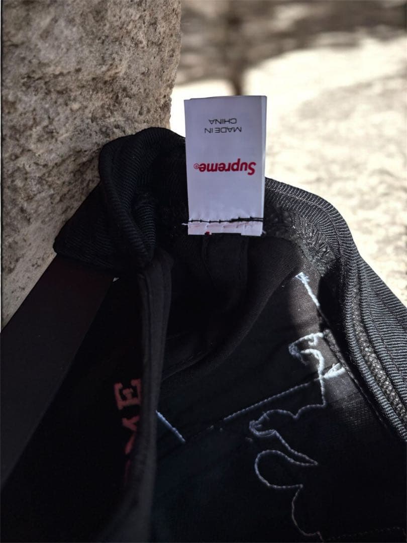 【極美品】Supreme Patches 6-Panel Black