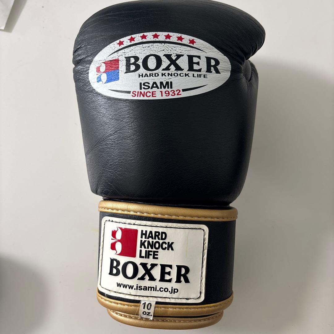 ISAMI BOXER ボクシンググローブ 10oz & バンテージ