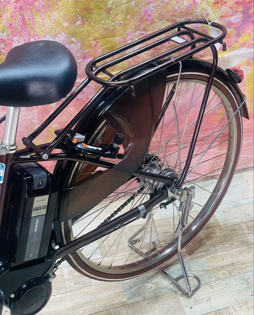 ZK3497 電動自転車 ヤマハ ママチャリタイプ 26インチ 送料無料