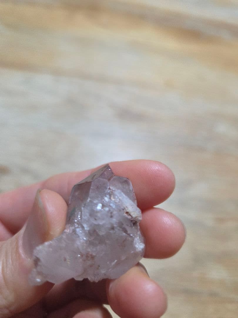マ*ト様 アホー石入り水晶　ajoite in quartz　アホーアイト　原石