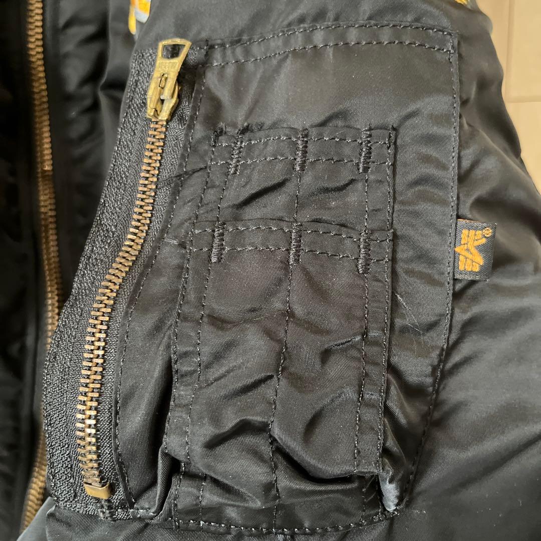 GOLDBERG MA-1 フライトジャケット 黒