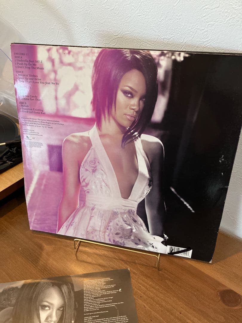 RIHANNA good girl gone bad LPレコード