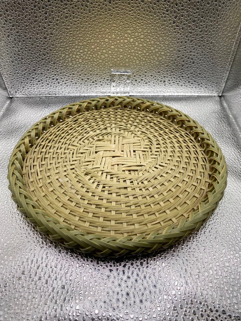 【ハンドメイド】10枚組　国産竹使用・職人手作り 竹ざる