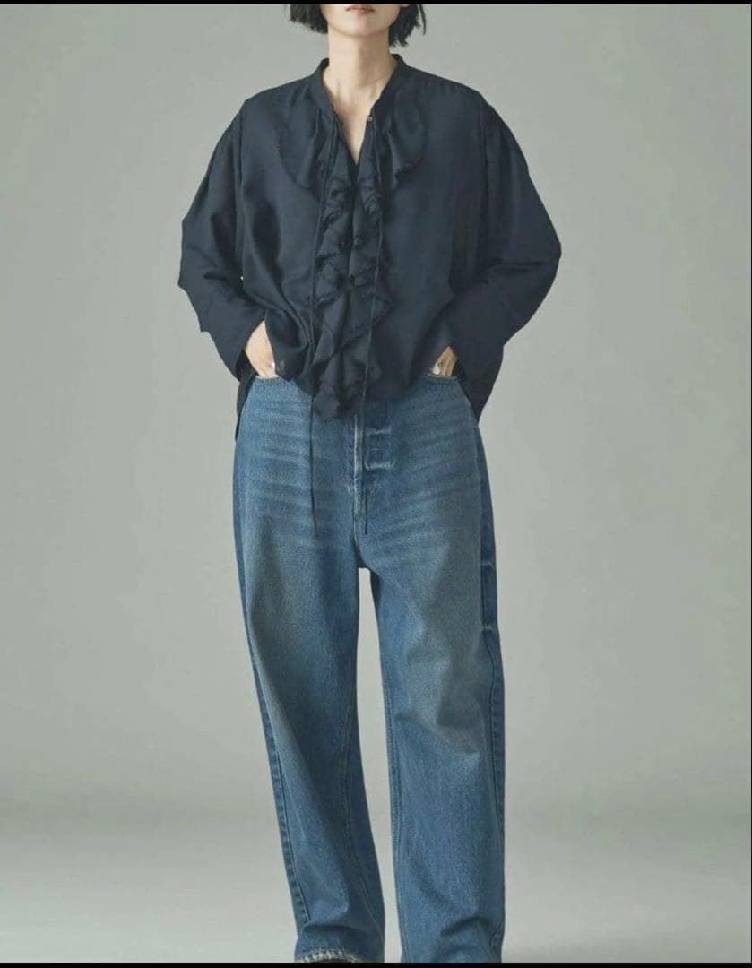 美品⭐︎ Curensologyワイドルーズデニムパンツ 38
