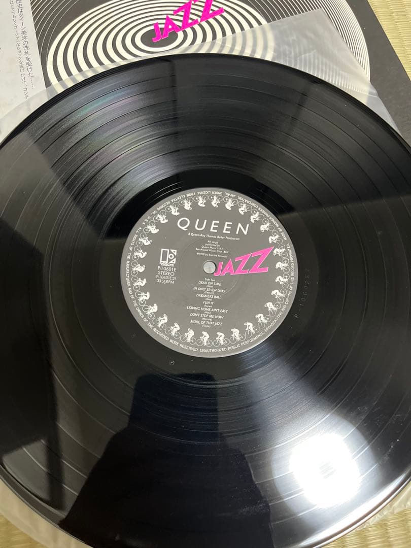 QUEEN クイーン LPレコード2枚セット　JAZZ 戦慄の王女 vinyl