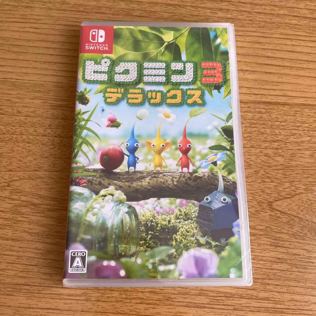 k*h様 Switch ピクミン3枚セット
