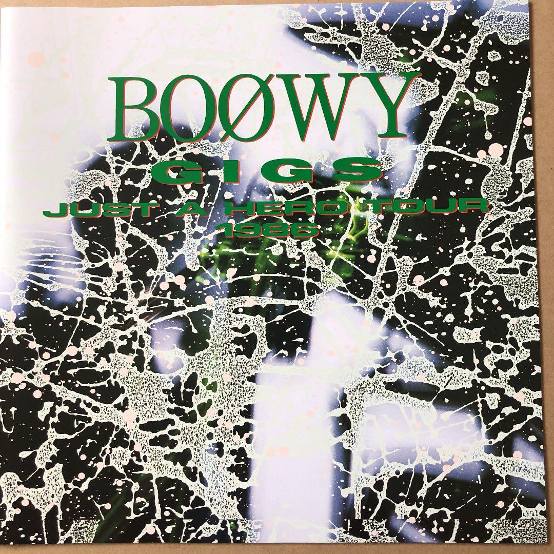 レア BOOWY GIGS JUST A HERO TOUR 1986 CD