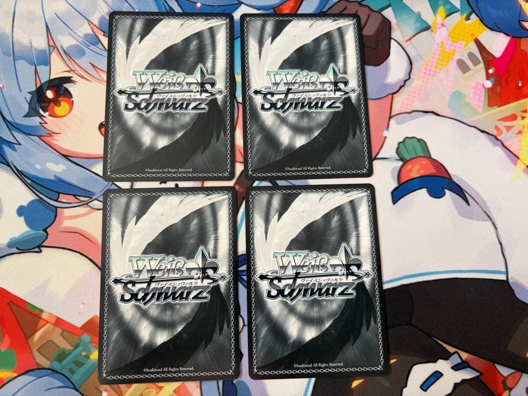 【24時間以内発送】しろくろメイド　狂三（b）　4枚セット