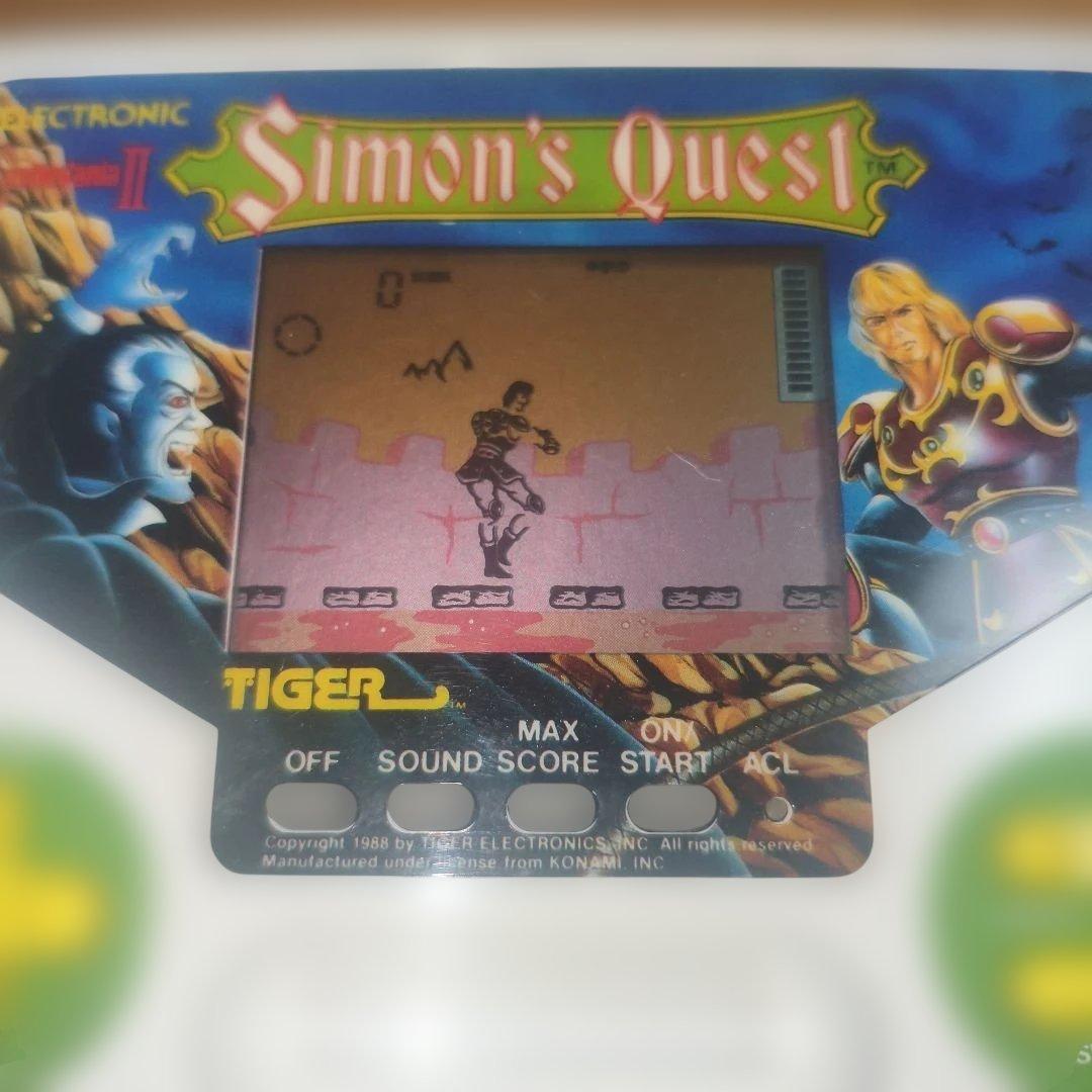 Simon’s Quest 電子ゲーム Tiger