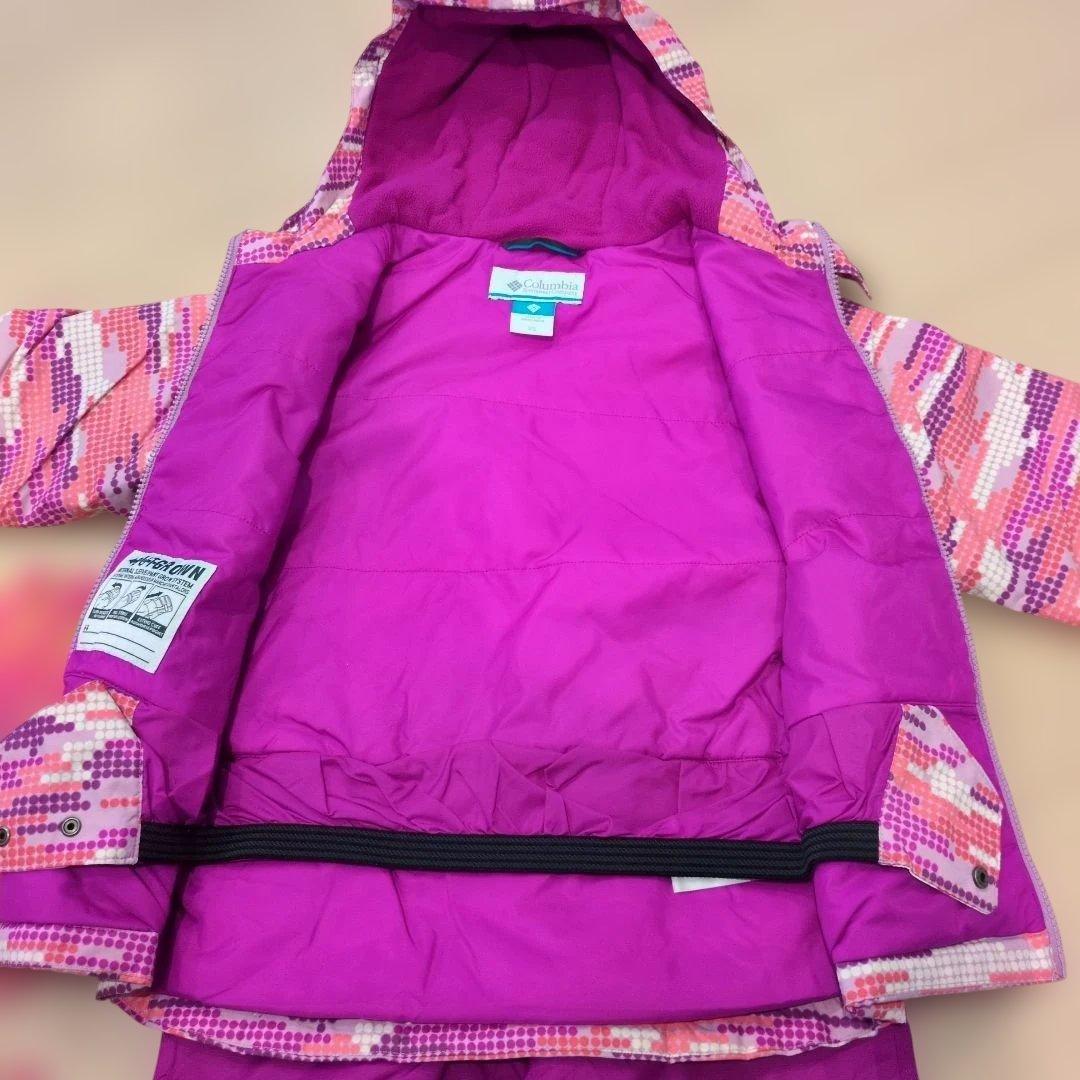Columbia 子ども用スノーウェア XSサイズ 手袋付き
