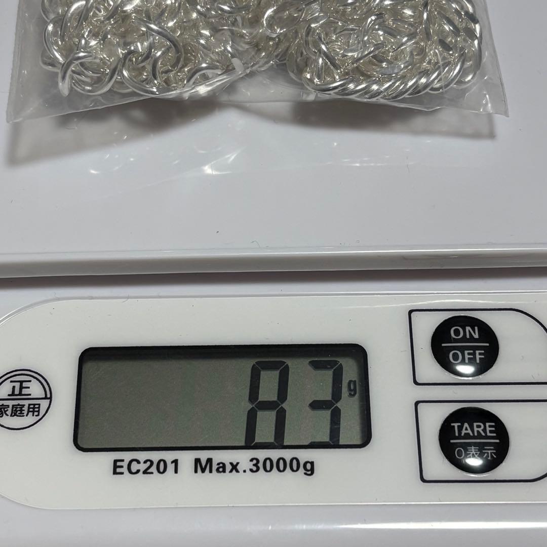【999刻印】US輸入　チベットシルバー999 チェーンネックレス　ヴィンテージ