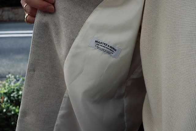 ユ*ピ様 MAATEE&SONS x MusterWerk 別注 カシミヤブルゾ