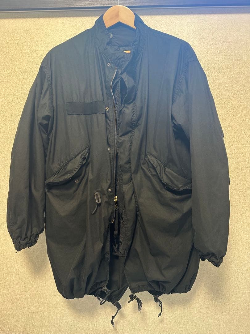 anytee M65スーパーブラック・フィッシュテールパーカー フルセット XS