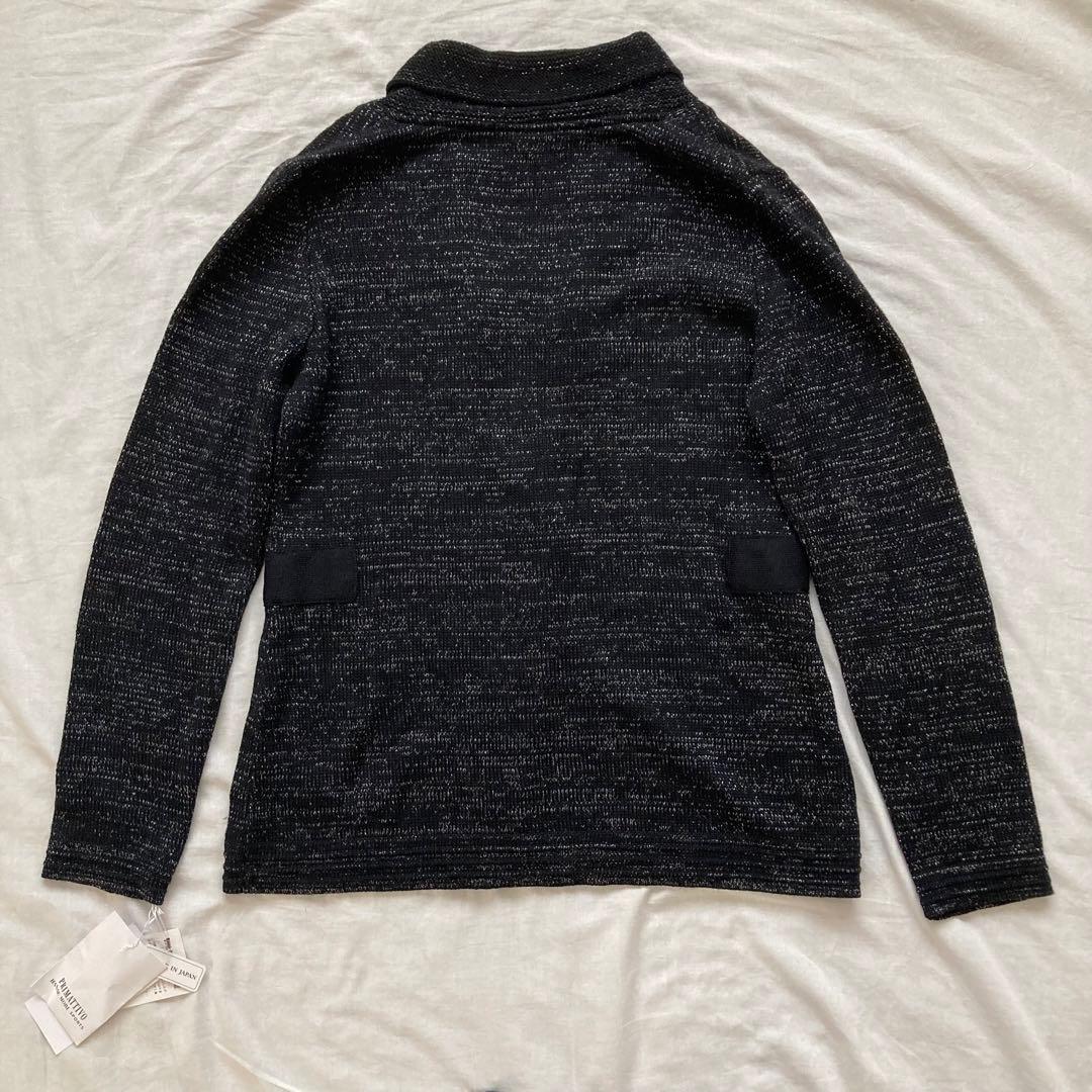 タグ付き未使用品✨HANAE MORI ニット　テーラード　ジャケット　M