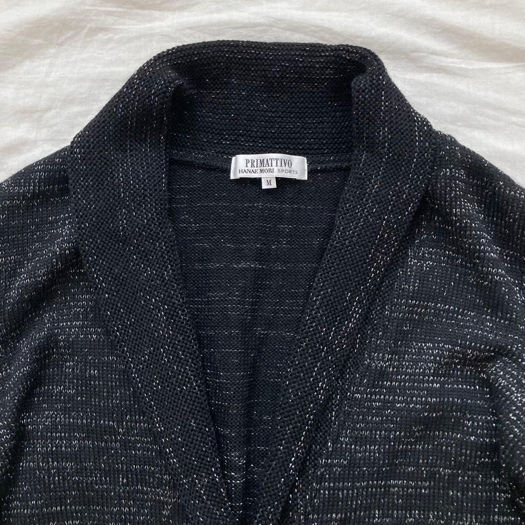 タグ付き未使用品✨HANAE MORI ニット　テーラード　ジャケット　M