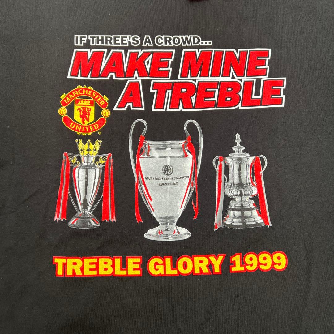 Manchester United 公式1999年 Tシャツ