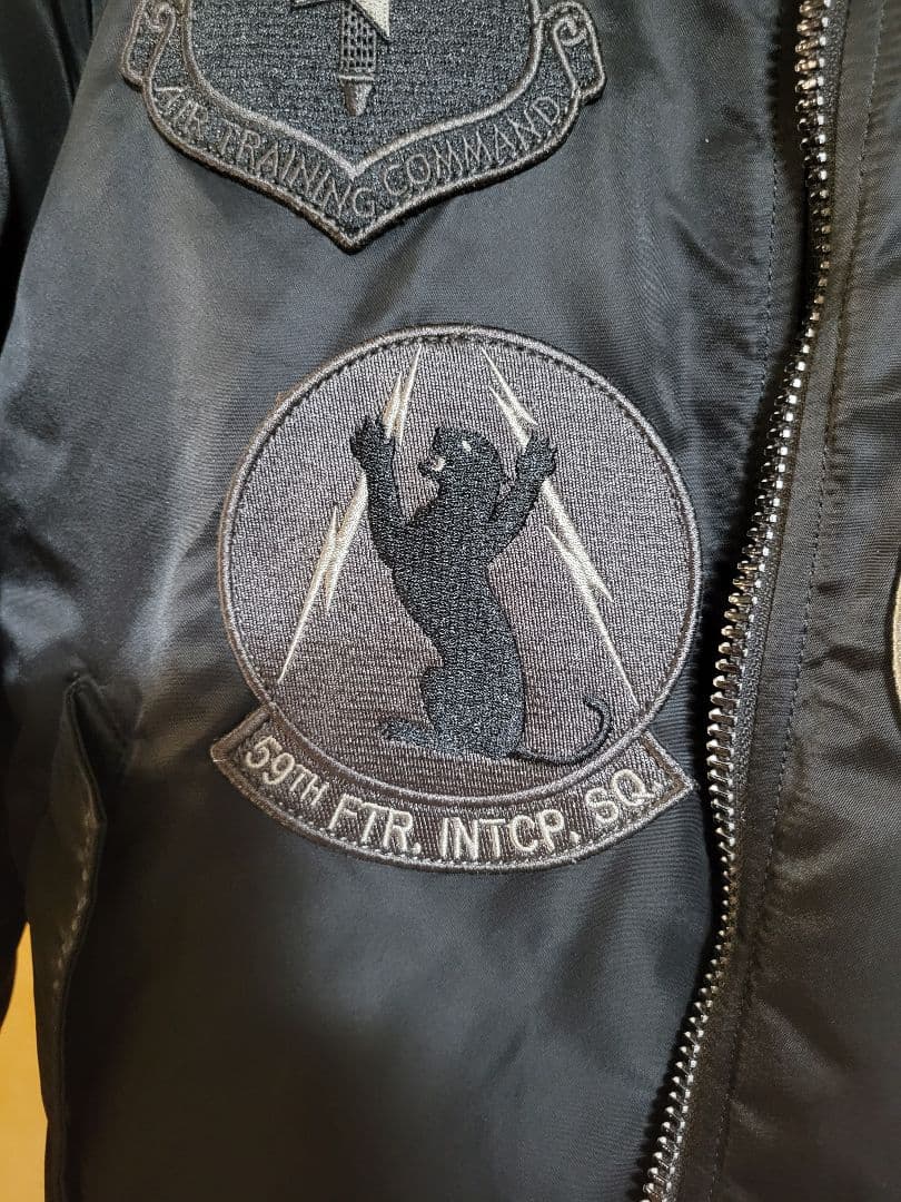 アルファ ALPHA U.S. ALPHA FORCES MA-1 フルパッチ