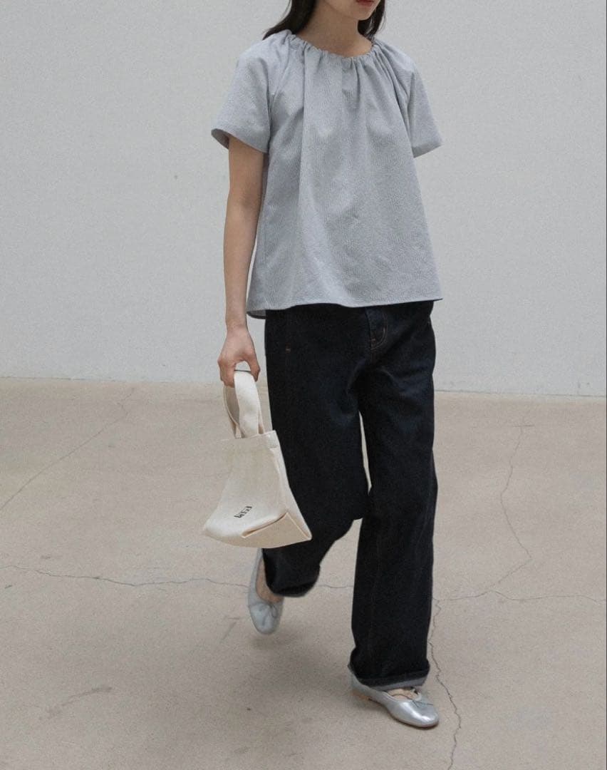 パンツ ohotoro Wide Stitch Jeans(s/long)