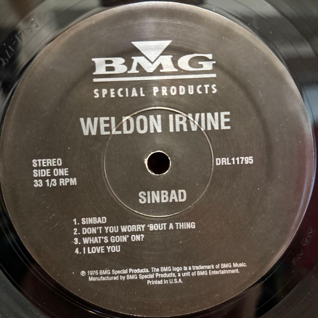 Weldon Irvine Sinbad レコード LP vinyl アナログ