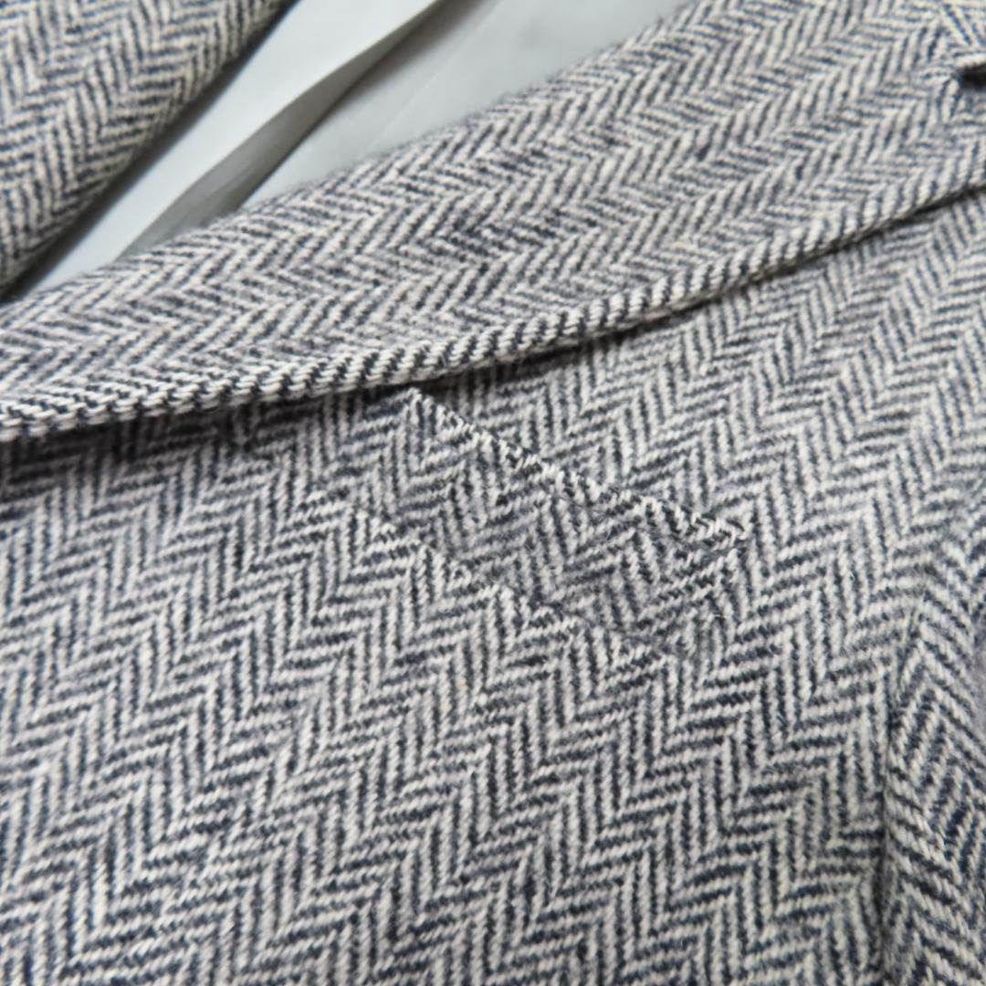 VINTAGE USA製 Harris Tweed ヘリンボーン ジャケット