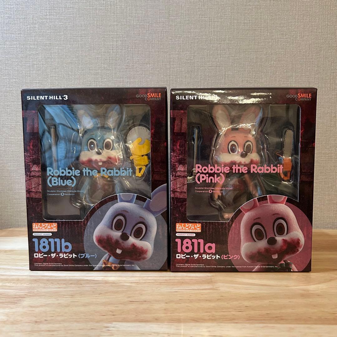 サイレントヒル 3 ねんどろいど ロビー・ザ・ラビット ピンク ブルー セット