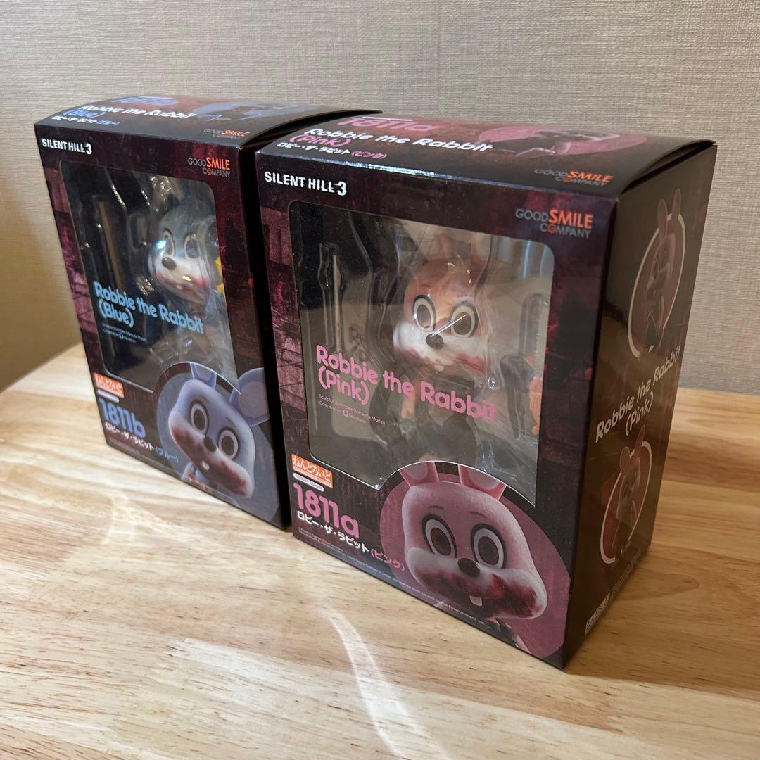 サイレントヒル 3 ねんどろいど ロビー・ザ・ラビット ピンク ブルー セット