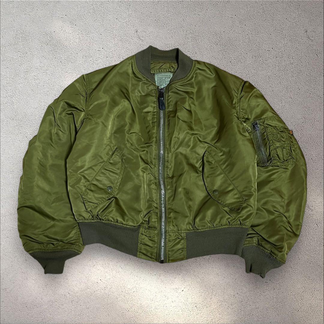90's アルファインダストリーズ MA-1 フライトジャケット　USA製