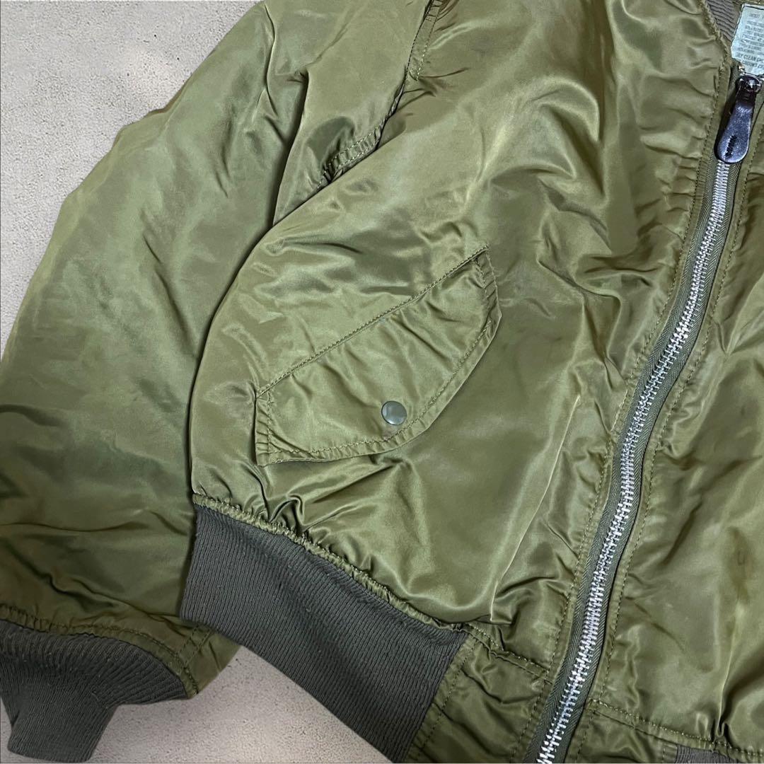 90's アルファインダストリーズ MA-1 フライトジャケット　USA製