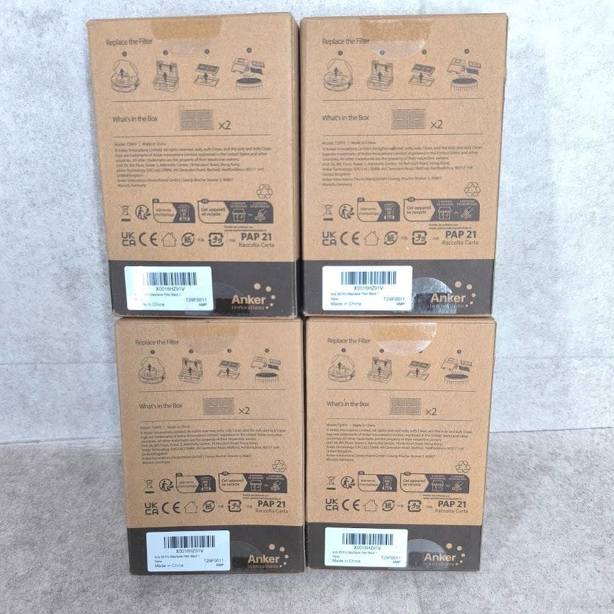 【新品】Anker Eufy Clean X8 Pro フィルター 4箱セット
