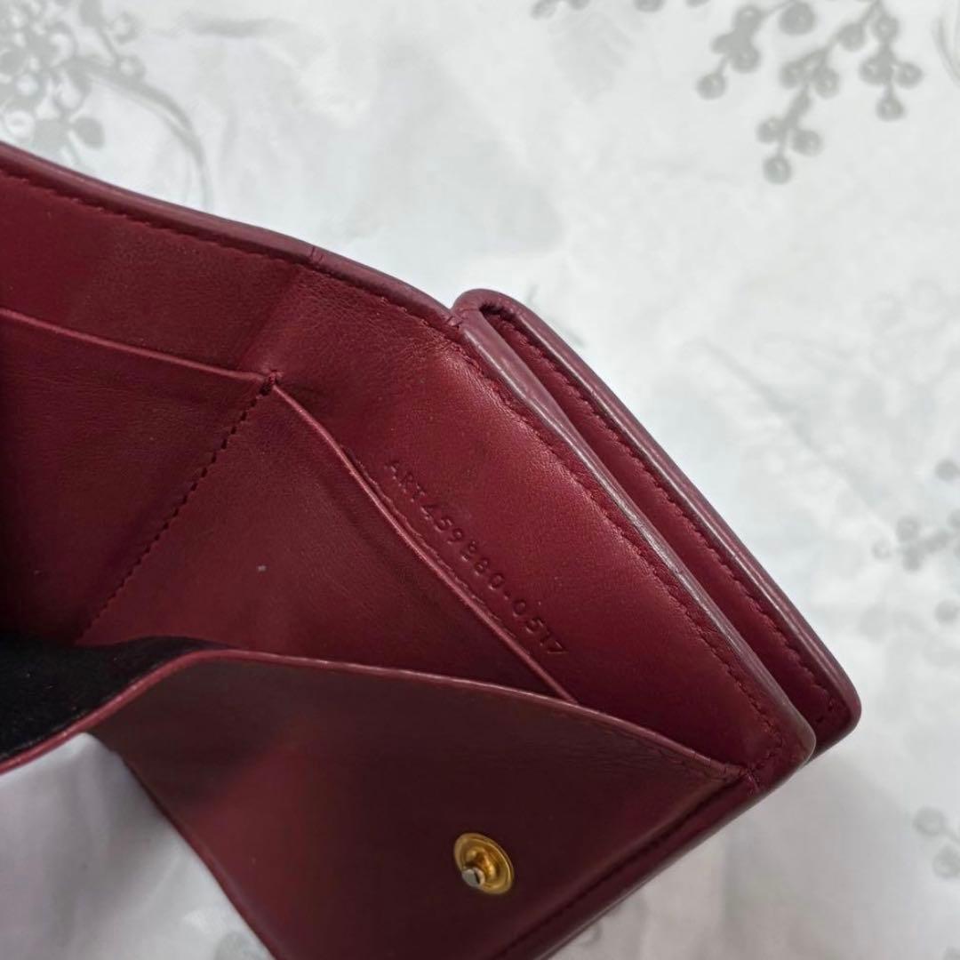 YSL 三つ折り財布