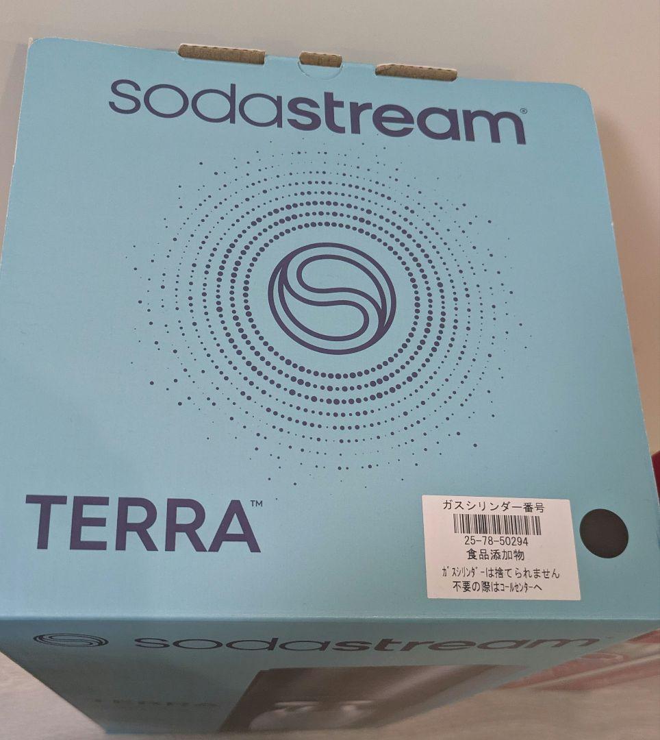 sodastream TERRA 炭酸水メーカー 2本ボトル付き