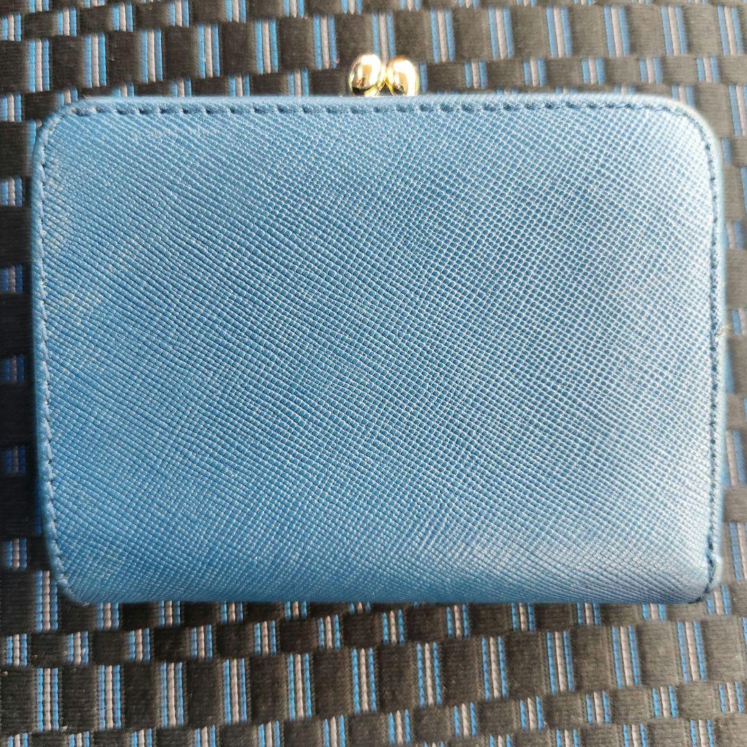 Vivienne Westwood 2つ折り財布 がま口 ターコイズブルー