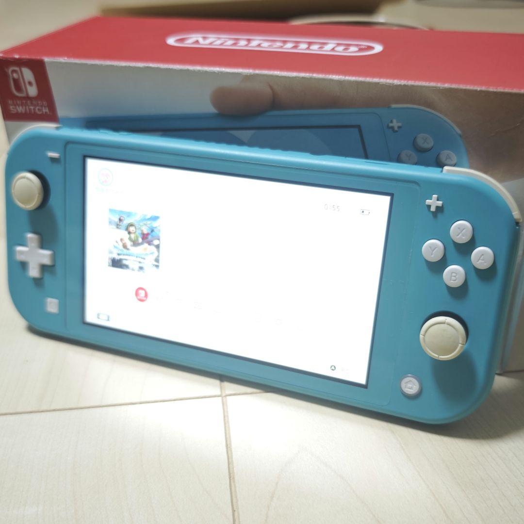 Nintendo Switch Lite 青 本体 箱付き