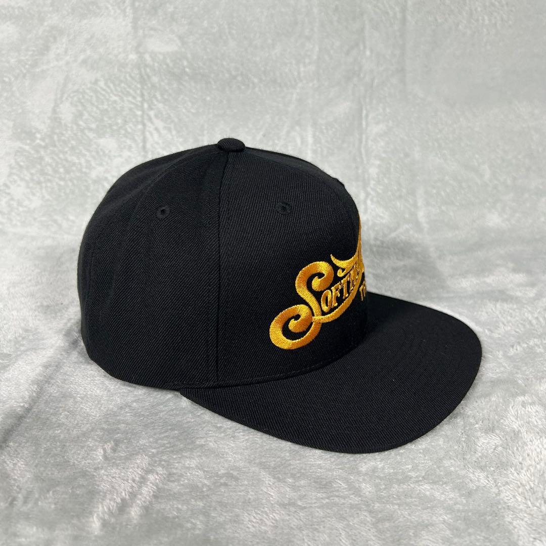 新品！ソフトマシーン 刺繍キャップ BURP CAP ブラック